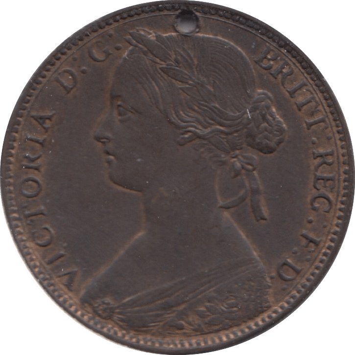 1860 PENNY ( EF ) - PENNY - Cambridgeshire Coins