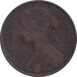 1860 PENNY ( FINE ) - PENNY - Cambridgeshire Coins