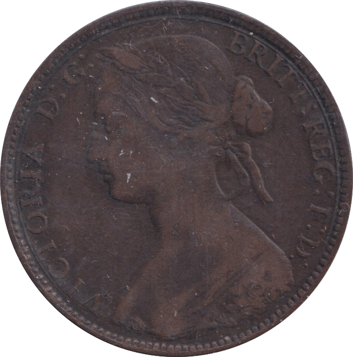1860 PENNY ( FINE ) - PENNY - Cambridgeshire Coins