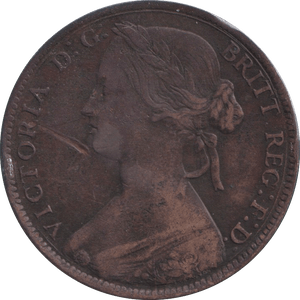 1860 PENNY ( FINE ) - PENNY - Cambridgeshire Coins