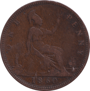 1860 PENNY ( GF ) - PENNY - Cambridgeshire Coins