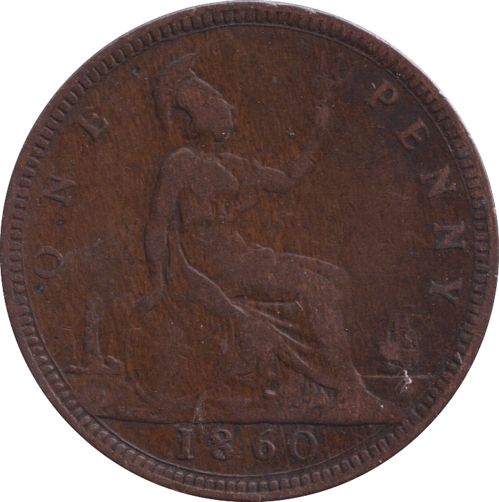 1860 PENNY ( GF ) - PENNY - Cambridgeshire Coins