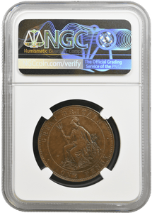 1860 PENNY P-2113 RESTRIKE NGC PF 61 BN - NGC OTHER COINS - Cambridgeshire Coins
