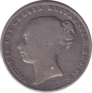 1860 SHILLING ( GF ) - SHILLING - Cambridgeshire Coins