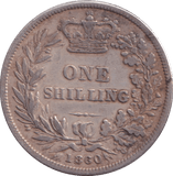 1860 SHILLING ( VF ) - SHILLING - Cambridgeshire Coins