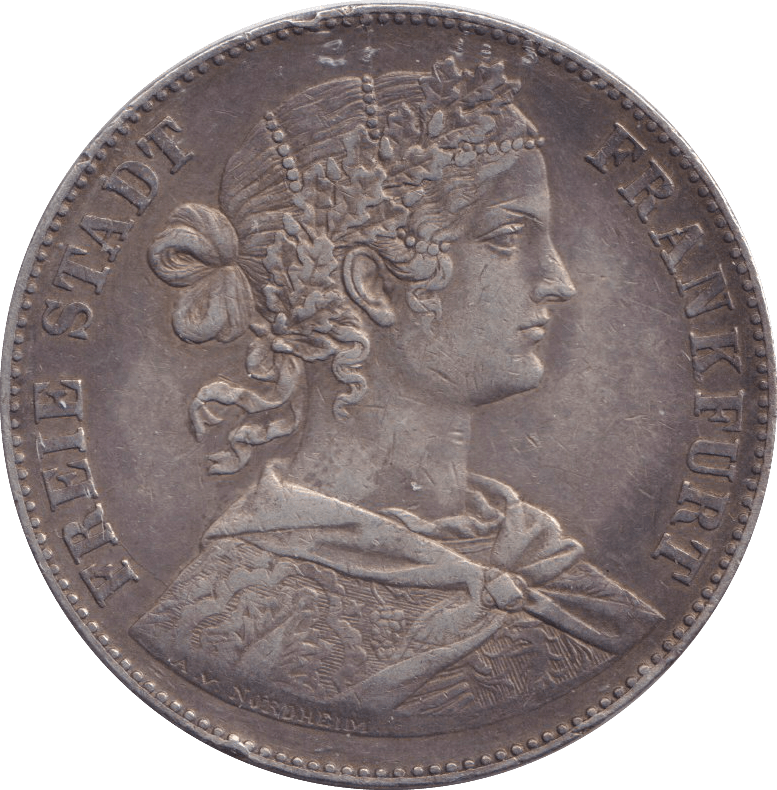 1860 SILVER 1 THALER GERMANY - SILVER WORLD COINS - Cambridgeshire Coins