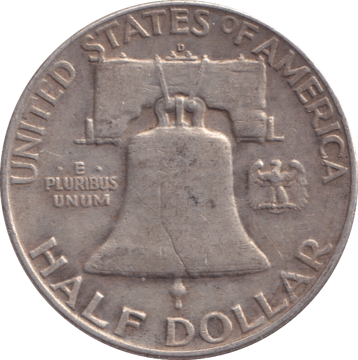 1860 SILVER HALF DOLLAR USA - SILVER WORLD COINS - Cambridgeshire Coins