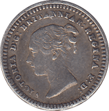 1860 SILVER THREE HALFPENCE ( GVF ) - THREE HALF PENCE - Cambridgeshire Coins