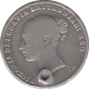 1860 SIXPENCE ( FAIR ) - WORLD COINS - Cambridgeshire Coins