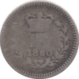 1860 THREE HALFPENCE ( NF ) - THREE HALF PENCE - Cambridgeshire Coins