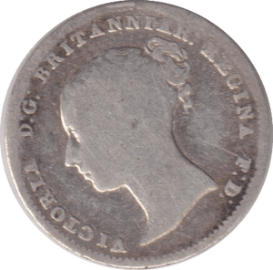 1860 THREEPENCE ( NF ) - WORLD COINS - Cambridgeshire Coins