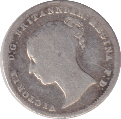 1860 THREEPENCE ( NF ) - WORLD COINS - Cambridgeshire Coins