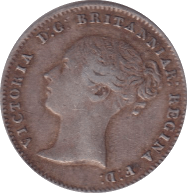 1860 THREEPENCE ( VF ) - THREEPENCE - Cambridgeshire Coins