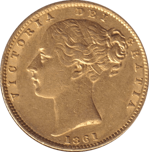 1861 GOLD SOVEREIGN ( GVF ) - SOVEREIGN - Cambridgeshire Coins