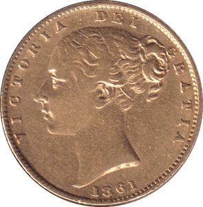 1861 GOLD SOVEREIGN ( GVF ) - SOVEREIGN - Cambridgeshire Coins