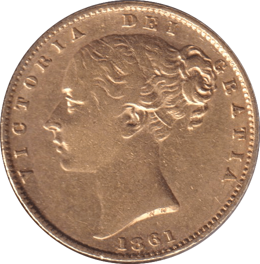 1861 GOLD SOVEREIGN ( GVF ) - SOVEREIGN - Cambridgeshire Coins