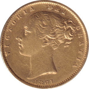 1861 GOLD SOVEREIGN ( GVF ) - SOVEREIGN - Cambridgeshire Coins