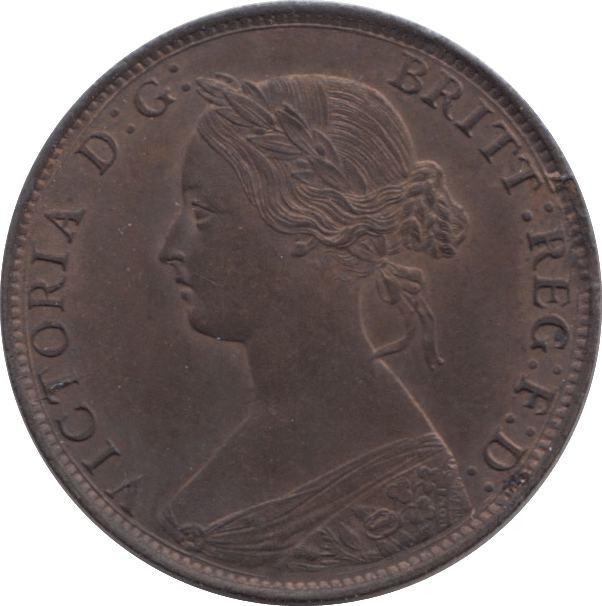 1861 HALFPENNY ( BU ) - Halfpenny - Cambridgeshire Coins