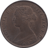 1861 HALFPENNY ( BU ) - Halfpenny - Cambridgeshire Coins