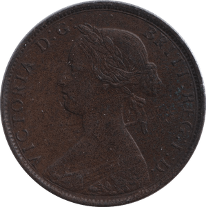 1861 HALFPENNY ( EF ) - WORLD COINS - Cambridgeshire Coins