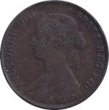 1861 HALFPENNY ( FINE ) - HALFPENNY - Cambridgeshire Coins