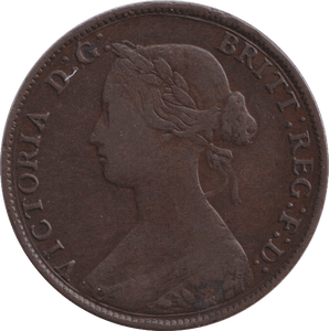 1861 HALFPENNY ( FINE ) - HALFPENNY - Cambridgeshire Coins