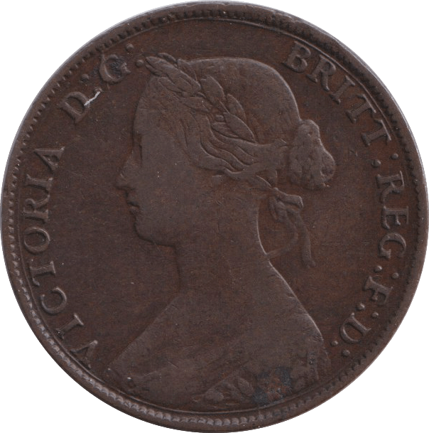 1861 HALFPENNY ( FINE ) - HALFPENNY - Cambridgeshire Coins