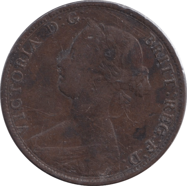 1861 HALFPENNY ( GF ) - WORLD COINS - Cambridgeshire Coins