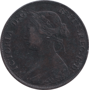 1861 HALFPENNY ( GVF ) - HALFPENNY - Cambridgeshire Coins