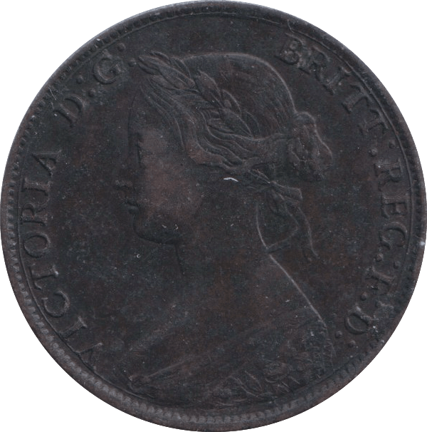 1861 HALFPENNY ( GVF ) - HALFPENNY - Cambridgeshire Coins