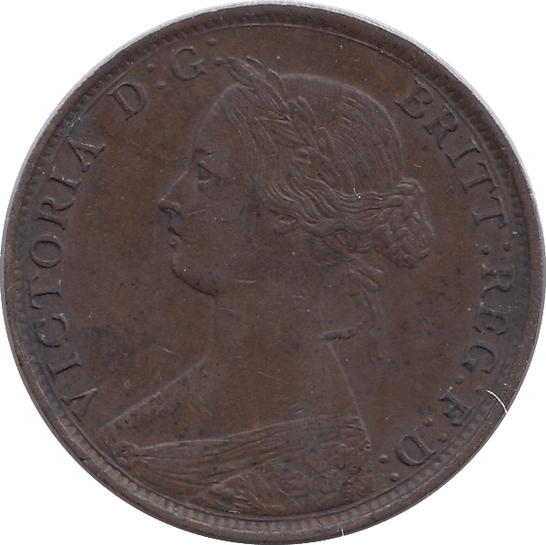 1861 HALFPENNY ( GVF ) - HALFPENNY - Cambridgeshire Coins