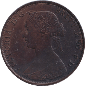 1861 HALFPENNY ( GVF ) - HALFPENNY - Cambridgeshire Coins