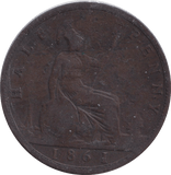 1861 HALFPENNY ( NF ) - HALFPENNY - Cambridgeshire Coins