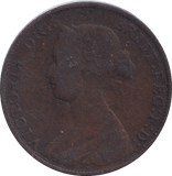 1861 HALFPENNY ( NF ) - HALFPENNY - Cambridgeshire Coins