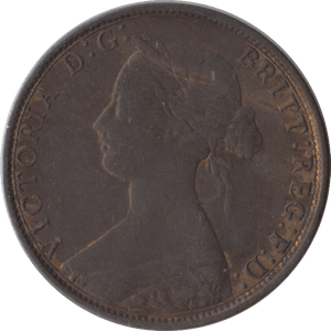 1861 HALFPENNY NOVA SCOTIA - WORLD COINS - Cambridgeshire Coins
