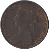 1861 HALFPENNY NOVA SCOTIA - WORLD COINS - Cambridgeshire Coins