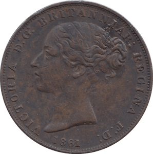 1861 JERSEY 1/26 OF A SHILLING - WORLD COINS - Cambridgeshire Coins