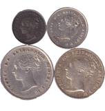 1861 MAUNDY SET - Maundy Set - Cambridgeshire Coins
