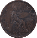 1861 PENNY ( FINE ) - PENNY - Cambridgeshire Coins