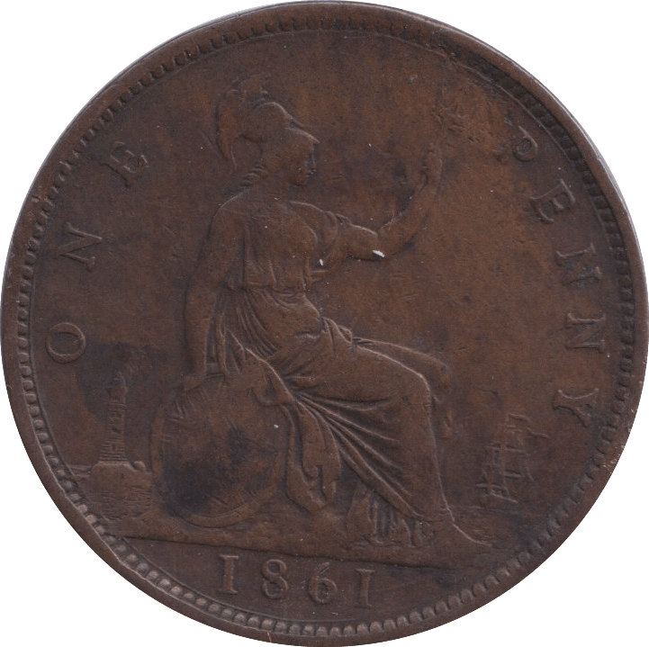 1861 PENNY ( GF ) - PENNY - Cambridgeshire Coins