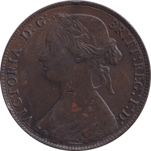 1861 PENNY ( GVF ) - PENNY - Cambridgeshire Coins