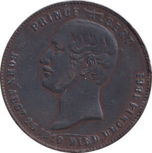 1861 PENNY TOKEN AUCKLAND NEW ZEALAND - PENNY TOKEN - Cambridgeshire Coins
