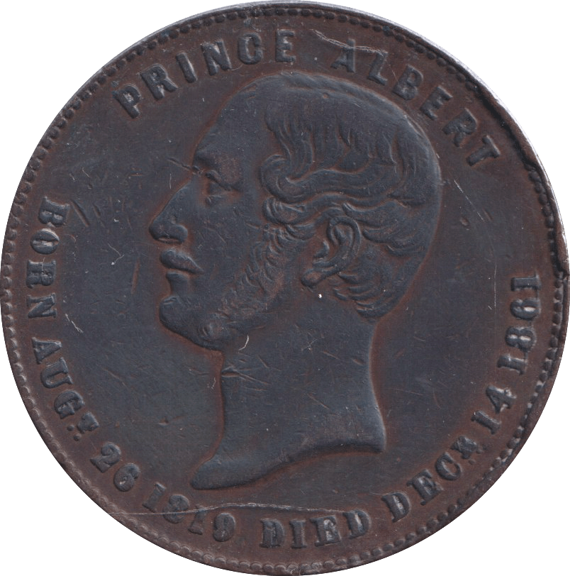 1861 PENNY TOKEN AUCKLAND NEW ZEALAND - PENNY TOKEN - Cambridgeshire Coins