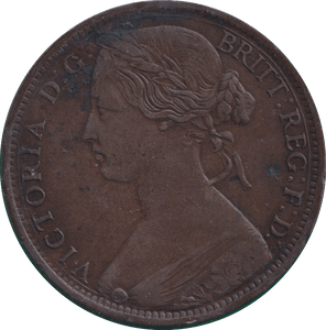 1861 PENNY ( VF ) - PENNY - Cambridgeshire Coins