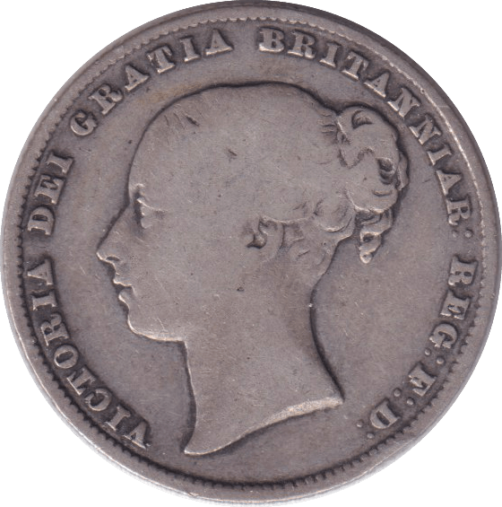1861 SHILLING ( GF ) - SHILLING - Cambridgeshire Coins