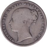 1861 SHILLING ( GF ) - SHILLING - Cambridgeshire Coins