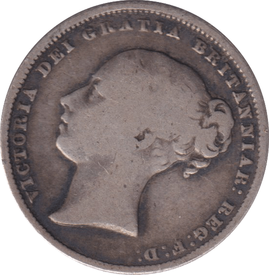 1861 SHILLING ( GF ) - Shilling - Cambridgeshire Coins
