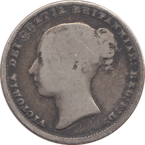 1861 SHILLING ( NF ) - SHILLING - Cambridgeshire Coins