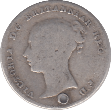 1861 THREEPENCE ( FAIR ) - THREEPENCE - Cambridgeshire Coins
