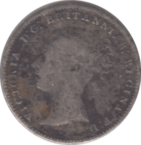 1861 THREEPENCE ( FINE ) - THREEPENCE - Cambridgeshire Coins